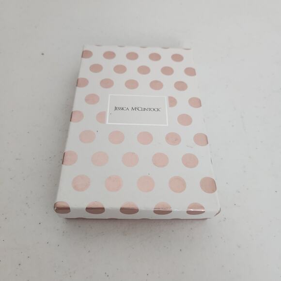 Jessica McClintock Necklace and Earrings Pearl Rhinestones - Picture 7 of 7